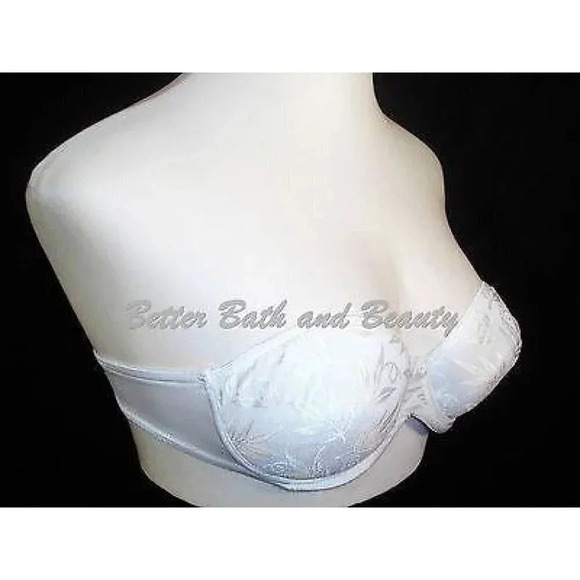 36B Maidenform 8855‎ Customize It Strapless UW Bra 36B White  Gently Pre-owned - Picture 2 of 3